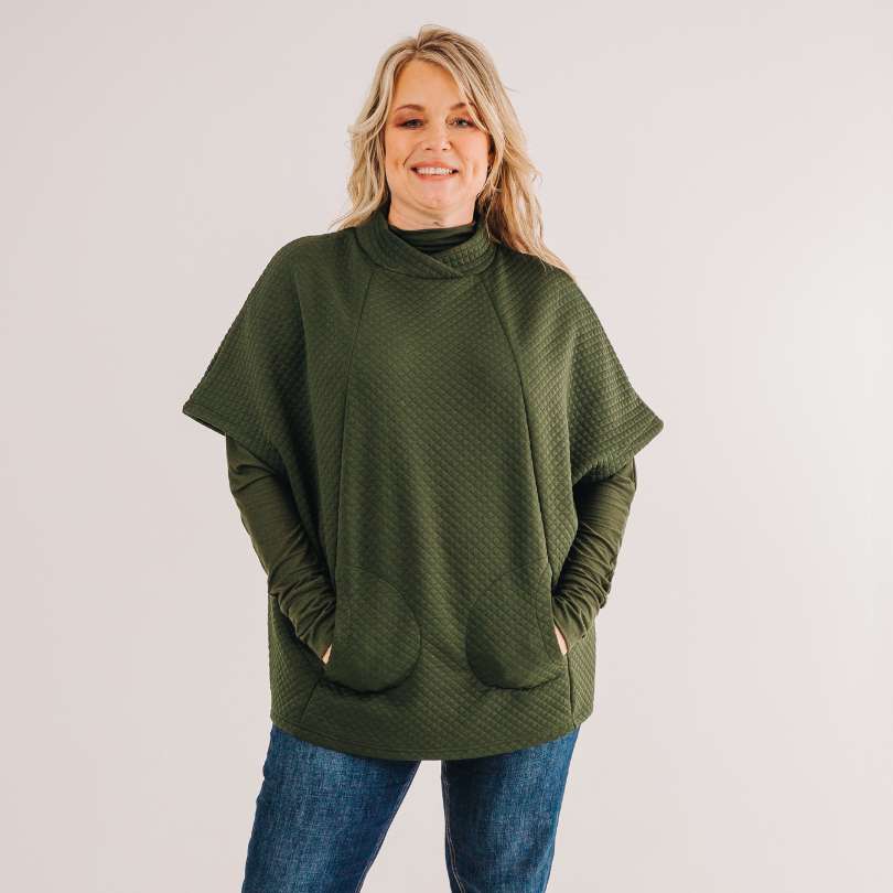 Positano Lifestyle Boutique Winter Poncho