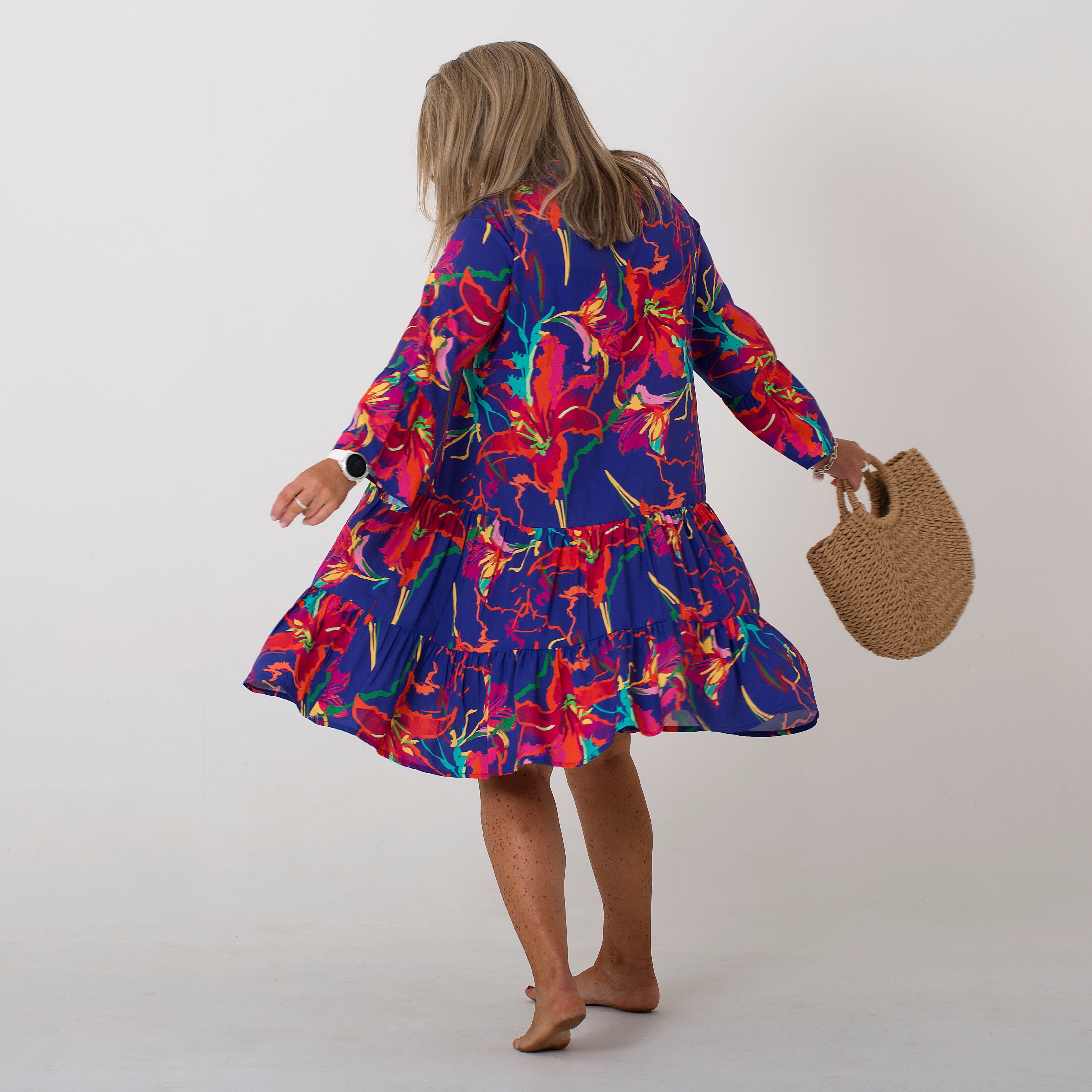 Bella Tiered Dress by Positano Lifestyle Boutique
