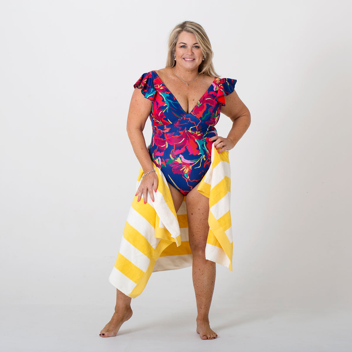 Francesca 1-Piece Swimsuit by Positano Lifestyle Boutique