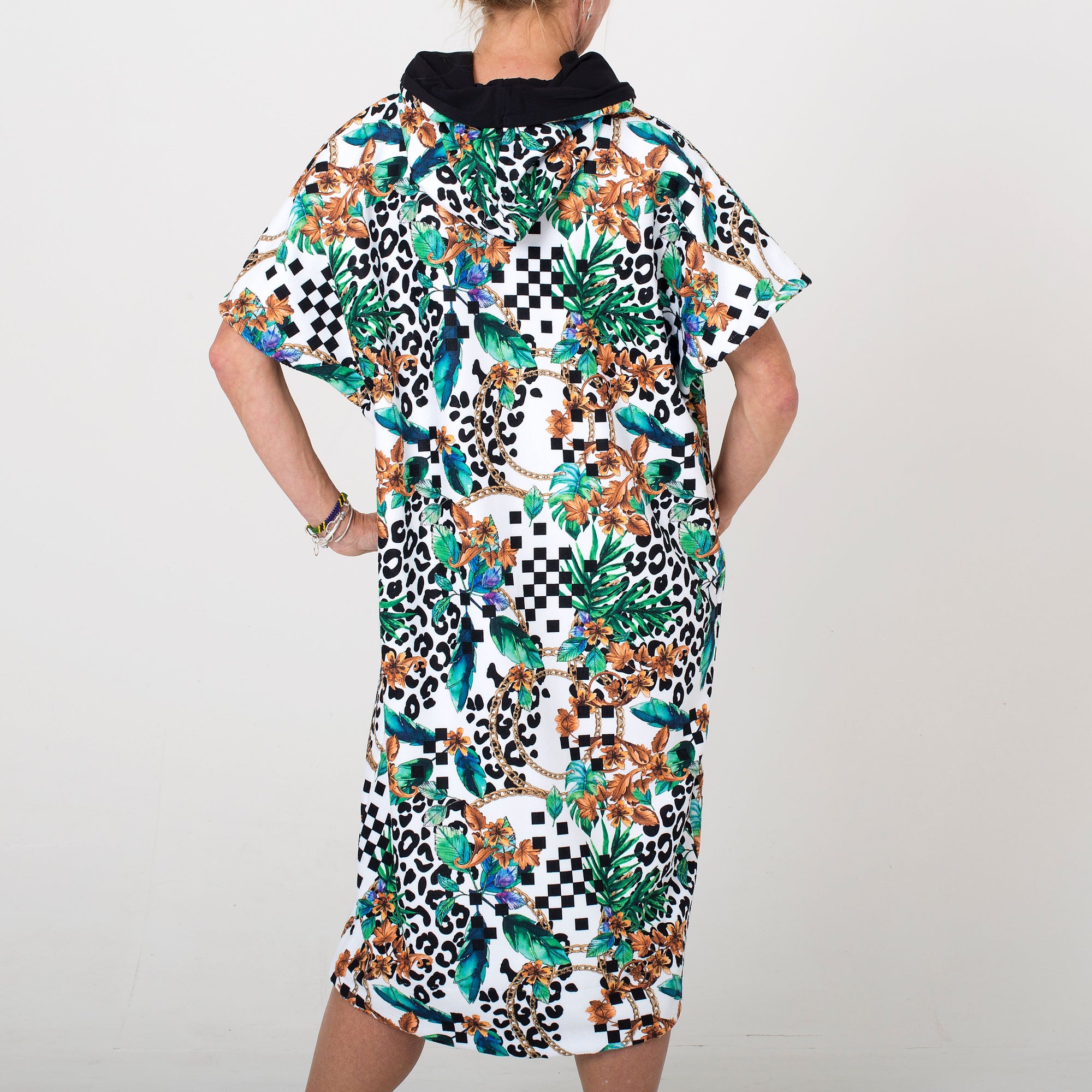 Positano Towelling Beach Robe