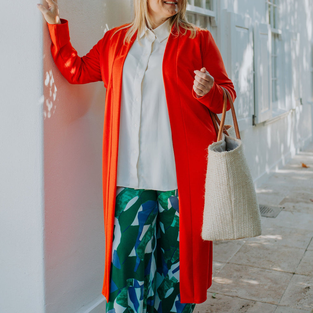 Positano Longline Cardi