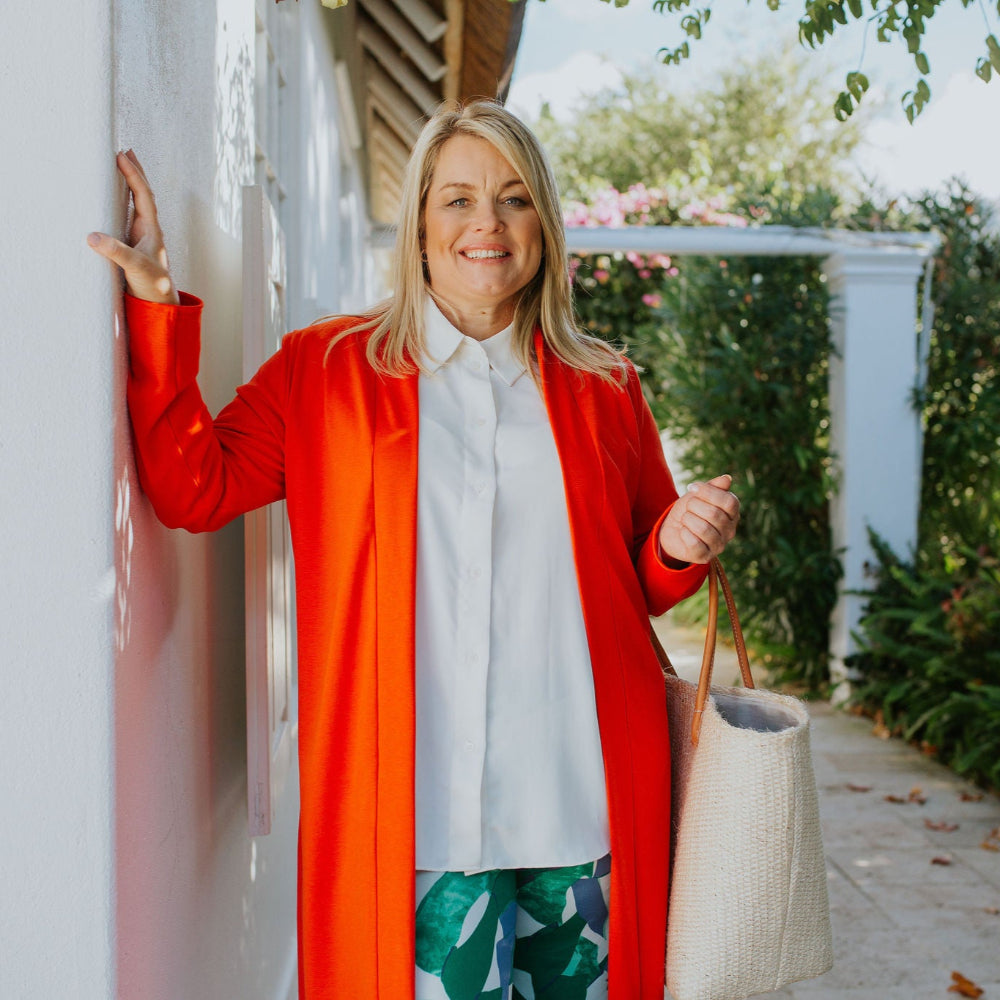 Positano Longline Cardi