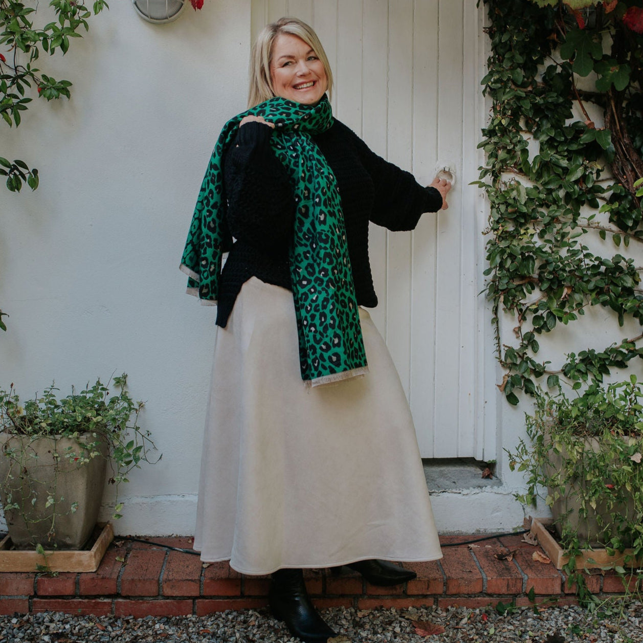 Sicily A-line skirt by Positano Lifestyle Boutique