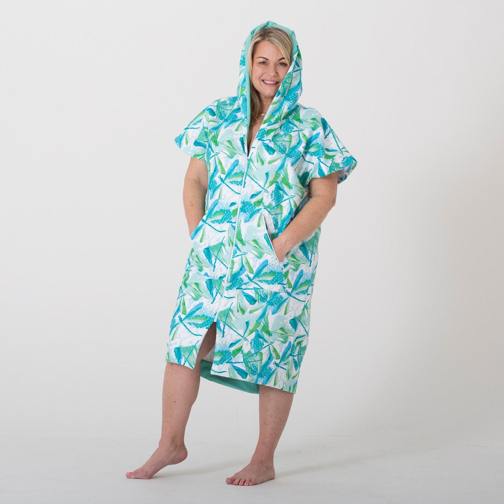 Positano Towelling Beach Robe