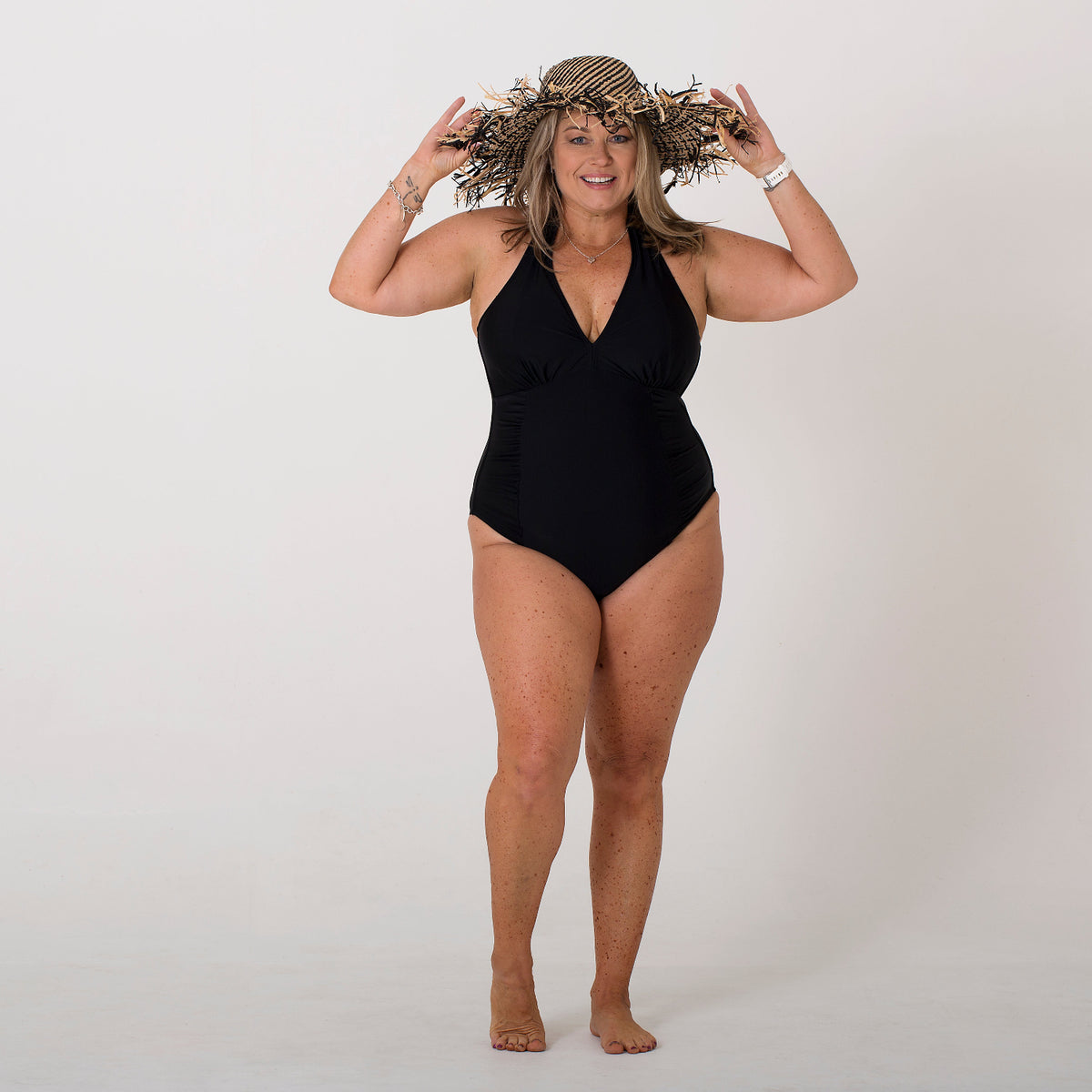 Izzy Halterneck Swimsuit by Positano Lifestyle Boutique