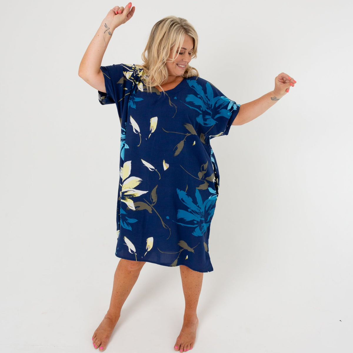 Positano Lifestyle Boutique Ladies Como Dress with pockets