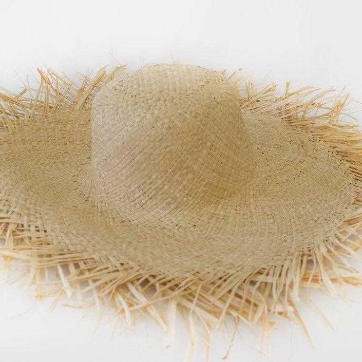 Serena Frill Hat - Positano Resort Wear and Accessories