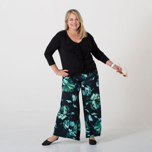 V-Neck Ruffle Top by Positano Lifestyle Boutique