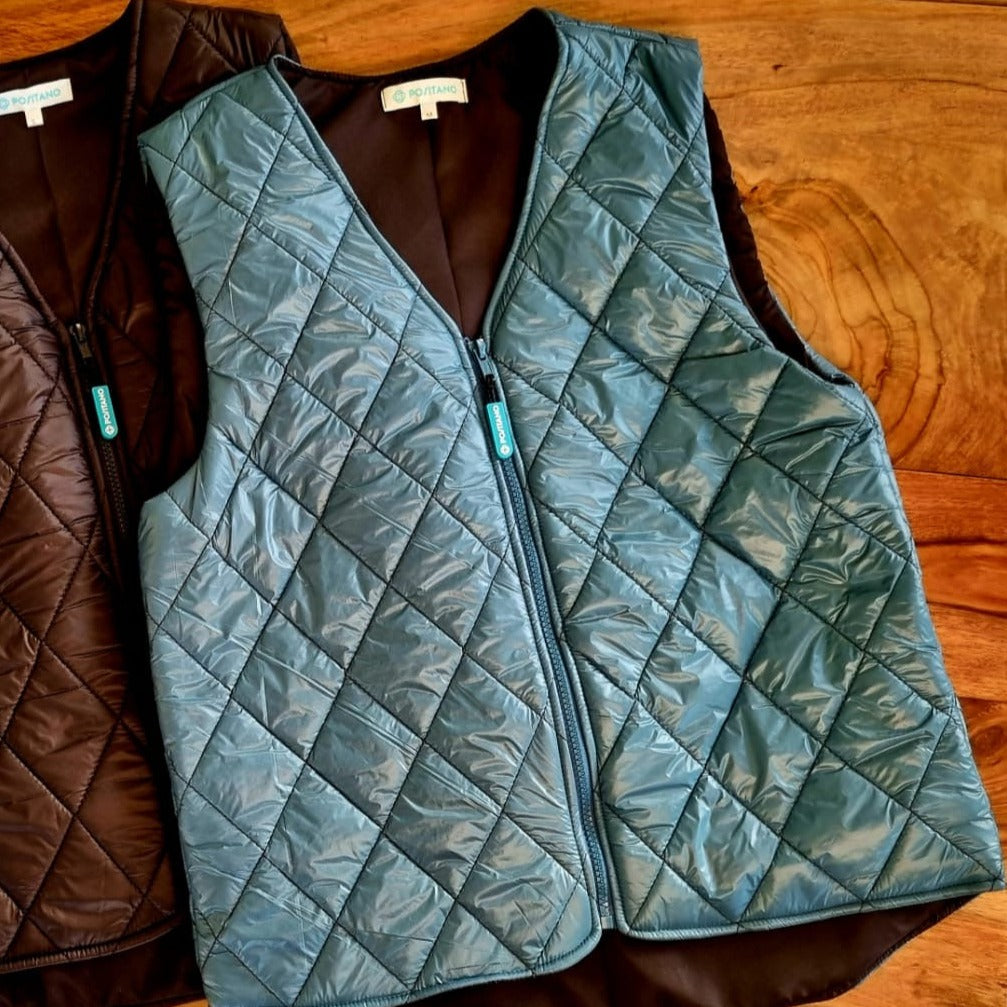 Positano Puffer Jacket Teal