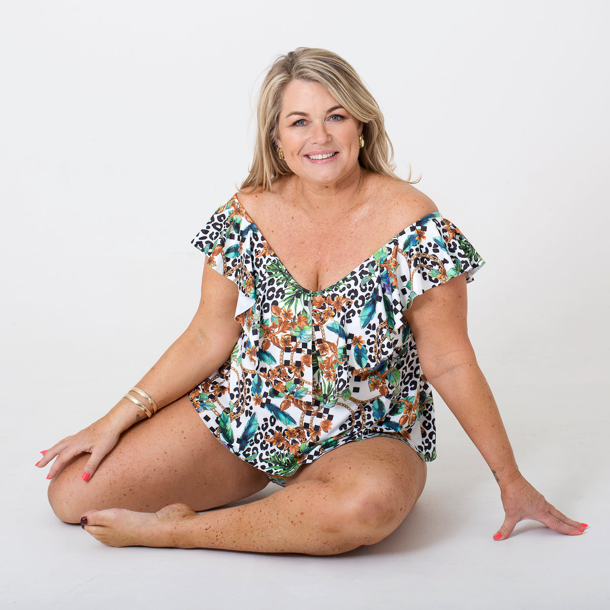 Allegra Tankini in Safari Chic 
