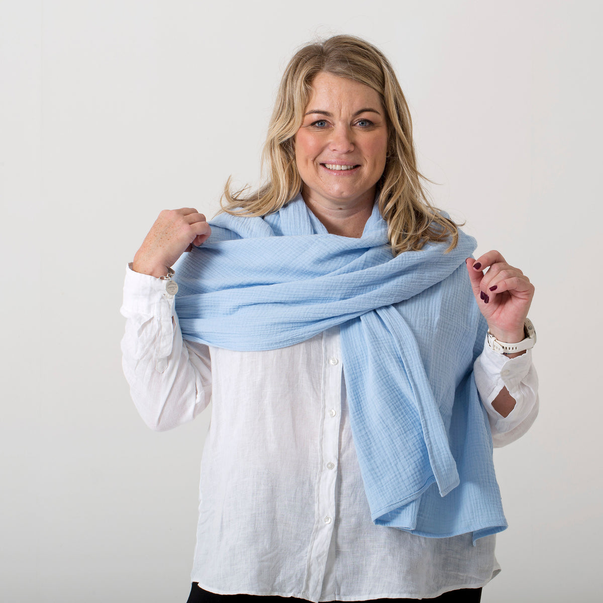 100 % Cotton scarf by Positano Lifestyle Boutique