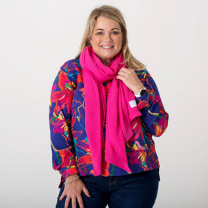 100 % Cotton scarf by Positano Lifestyle Boutique