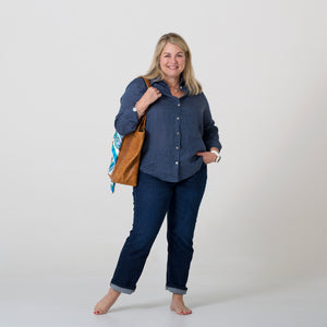Ladies 100% Linen Shirts by Positano Lifestyle Boutique