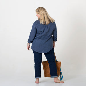 Ladies 100% Linen Shirts by Positano Lifestyle Boutique