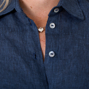 Ladies 100% Linen Shirts by Positano Lifestyle Boutique