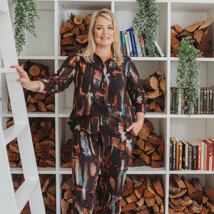 Roma Boyfriend Shirt by Positano Lifestyle Boutique