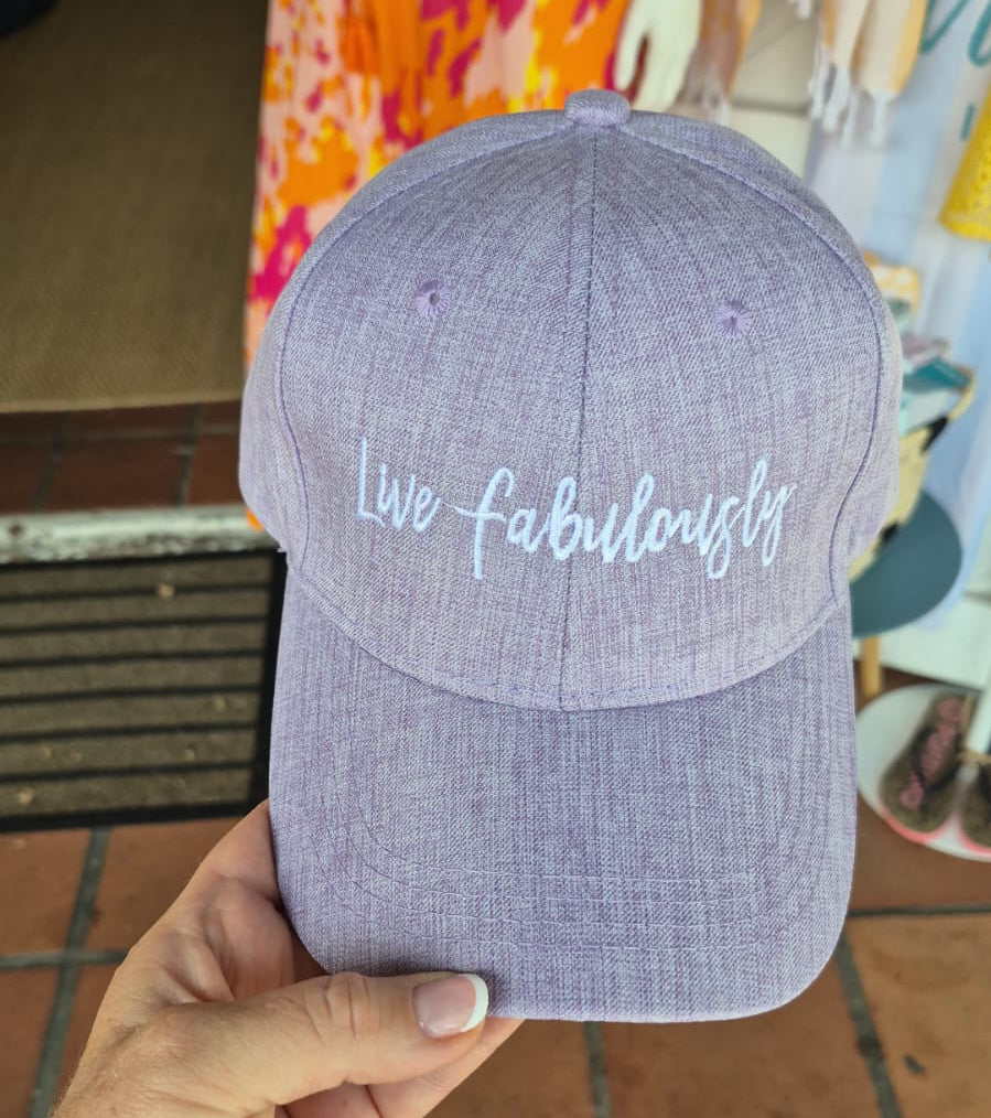 Live Fabulously Cap