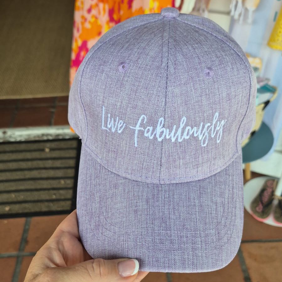 Live Fabulously Cap