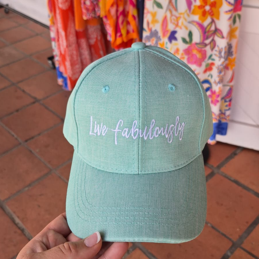 Live Fabulously Cap