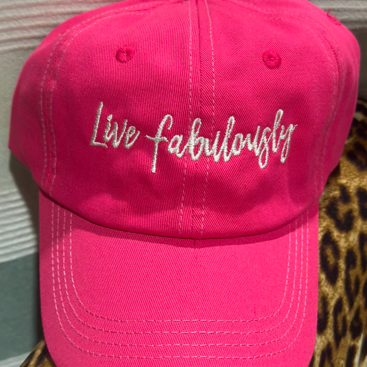 Live Fabulously Cap