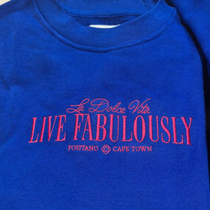 Cotton Crewneck Sweater by Positano Lifestyle Boutique