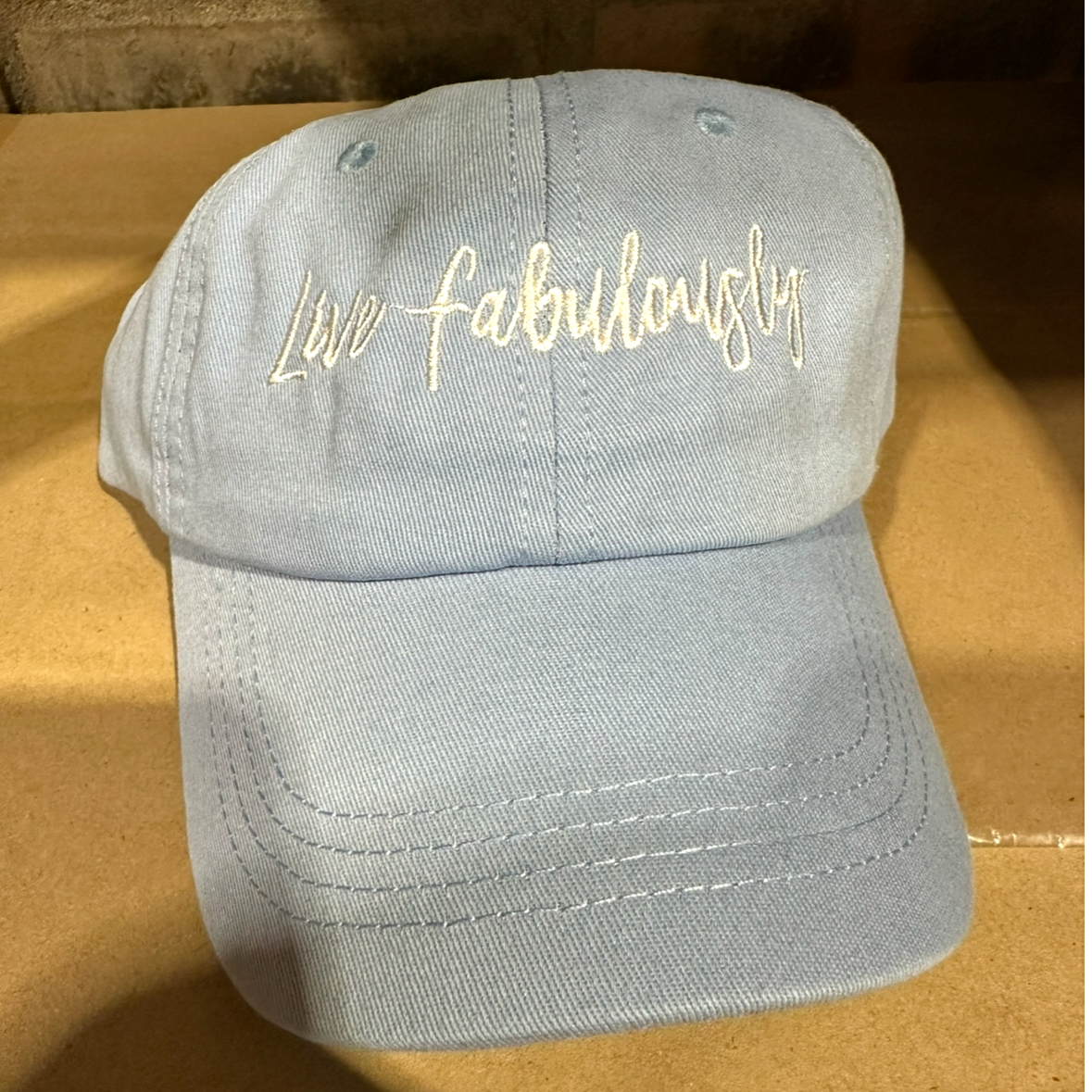Live Fabulously Cap