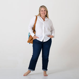 Ladies 100% Linen Shirts by Positano Lifestyle Boutique