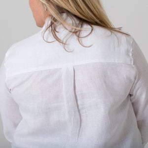 Ladies 100% Linen Shirts by Positano Lifestyle Boutique