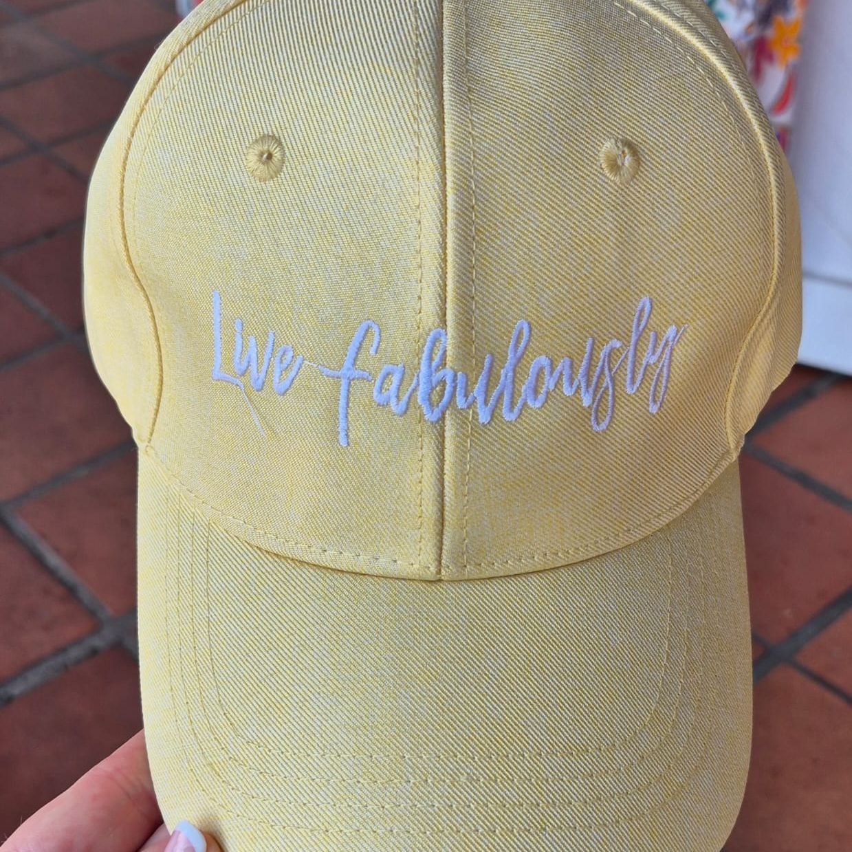 Live Fabulously Cap