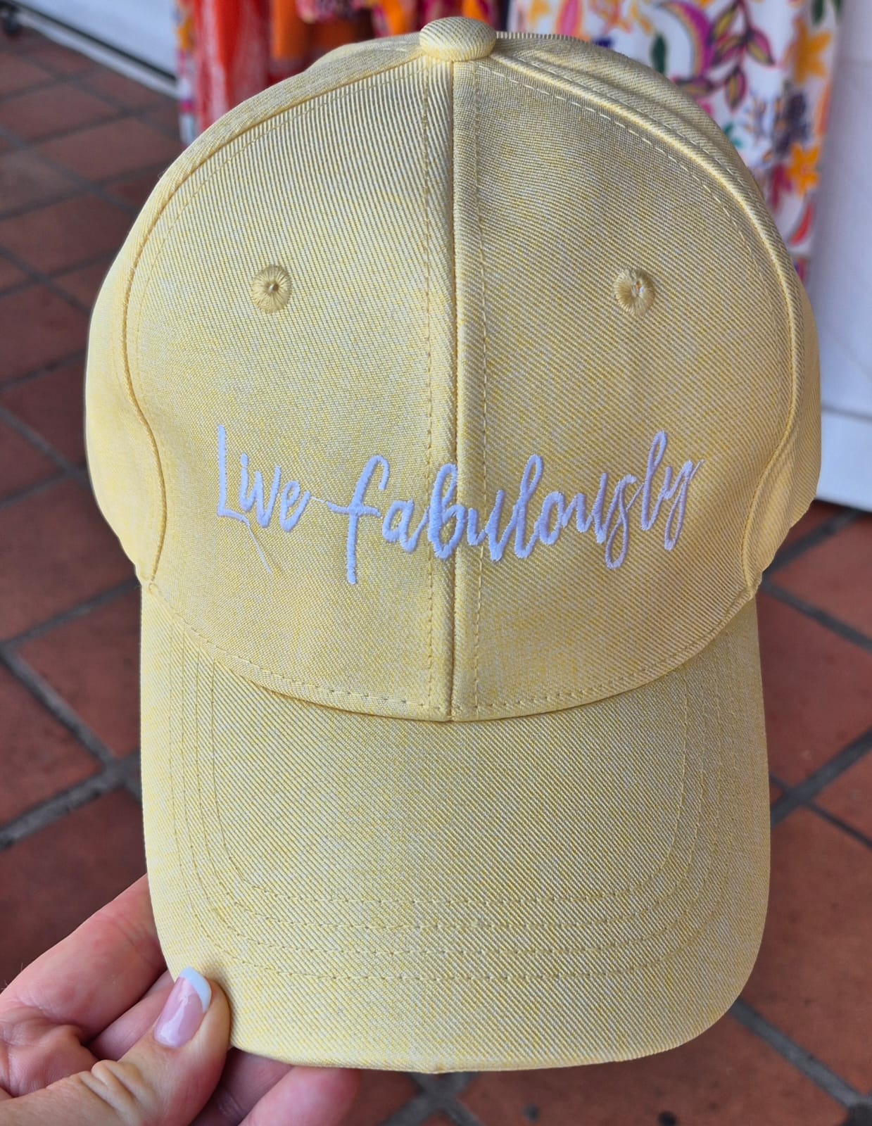 Live Fabulously Cap