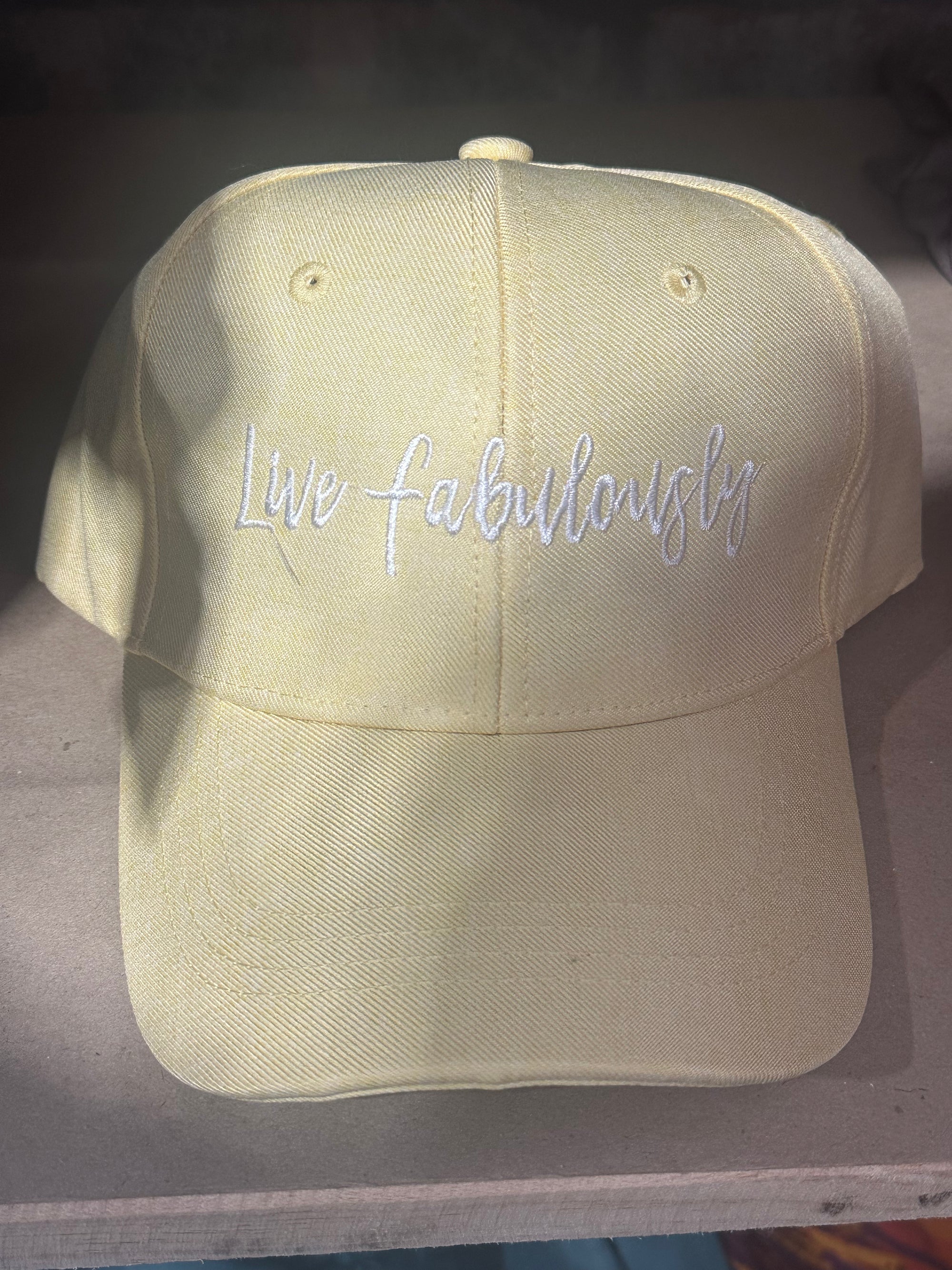 Live Fabulously Cap
