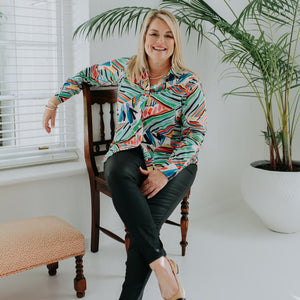 Roma Boyfriend Shirt by Positano Lifestyle Boutique 